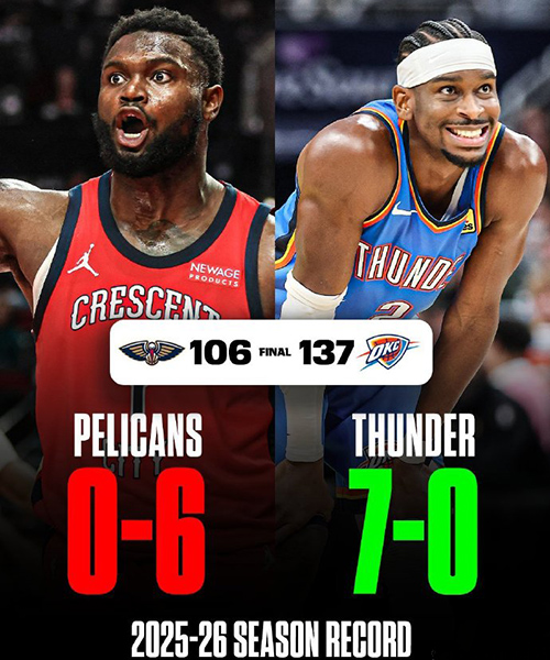 11月03日 NBA常规赛 鹈鹕vs雷霆 全场录像及集锦