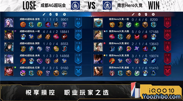 Hero vs AG超玩会 全场录像