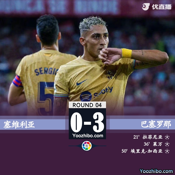 巴萨3-0塞维利亚