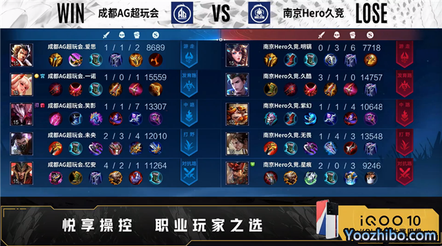 Hero vs AG超玩会 全场录像